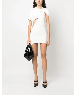 Courrèges カットアウトサスペンダー付きミニドレス - サムネイル2