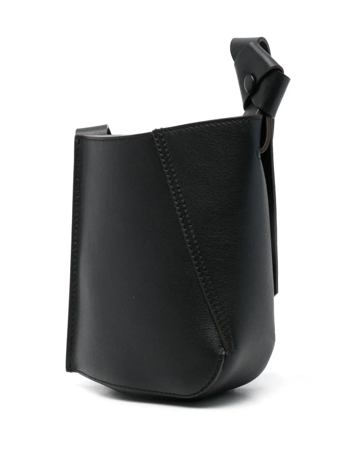 Lanvin ホーボータイレザーショルダーバッグ - 画像3