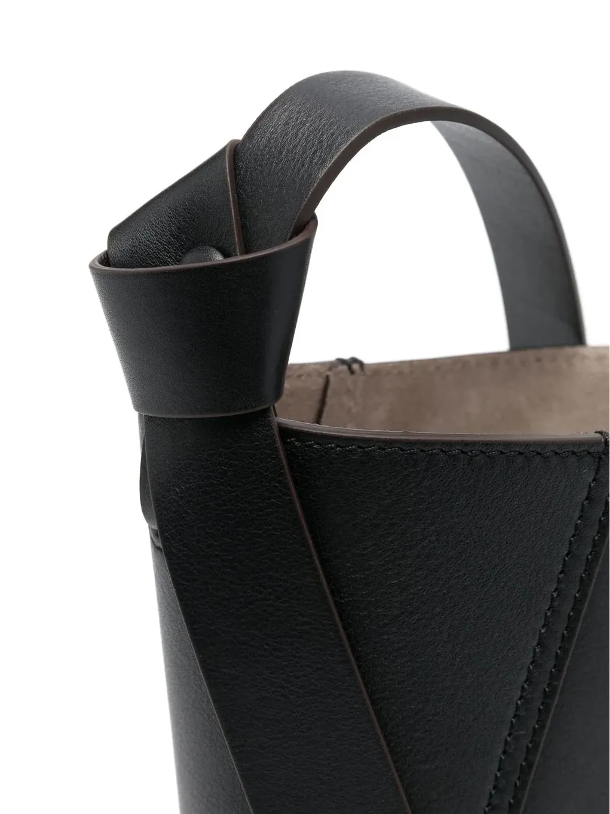 Lanvin ホーボータイレザーショルダーバッグ - 画像4
