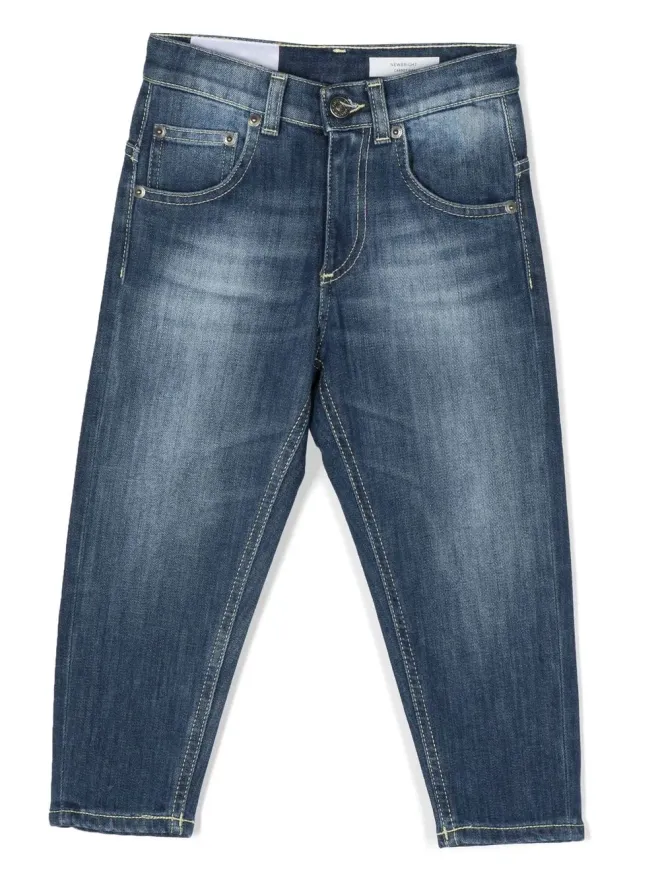 DONDUP KIDS DONDUP KIDS ストレートレッグデニムパンツの商品画像