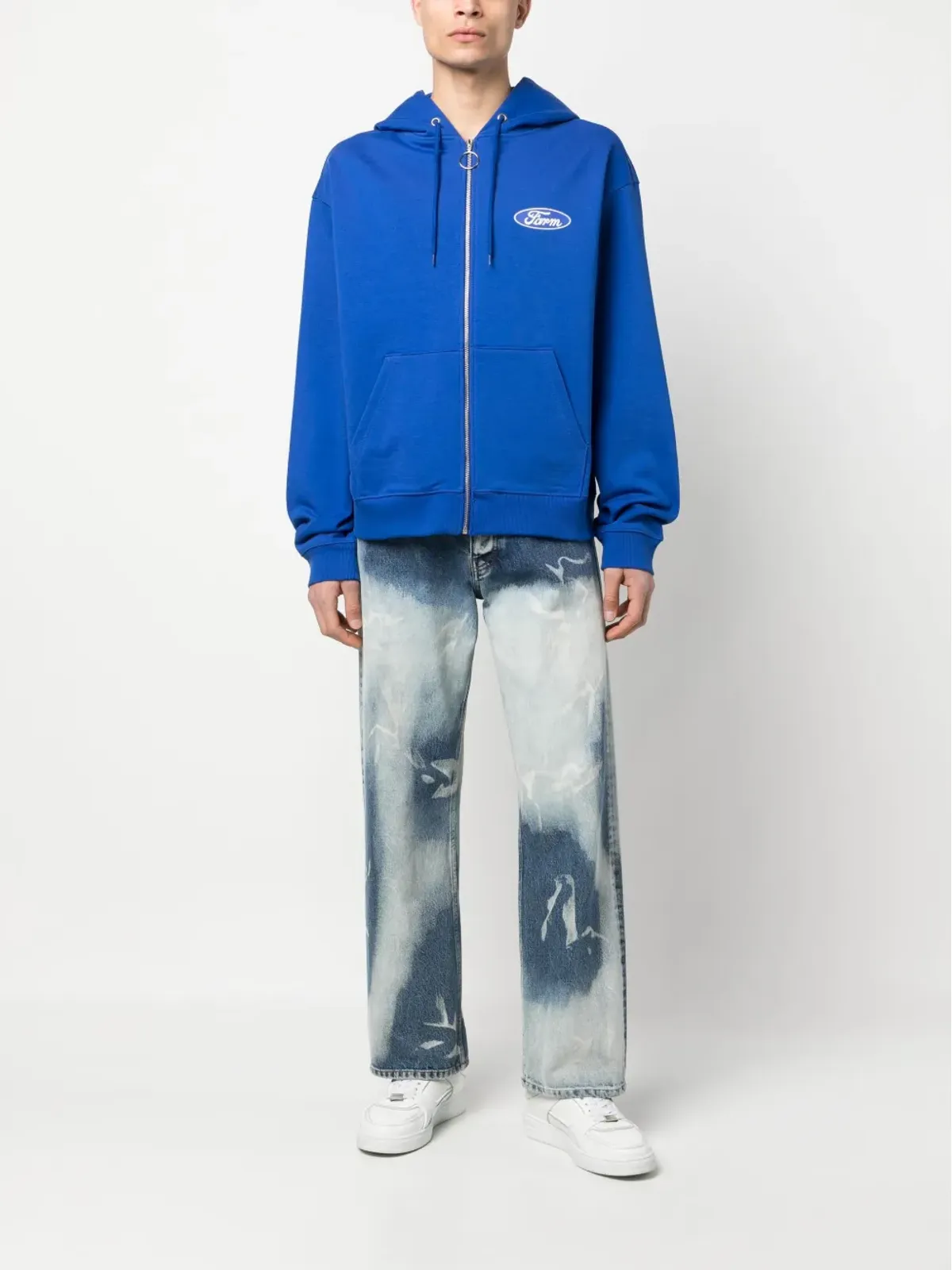 Sky High Farm ジップアップパーカー - 画像2