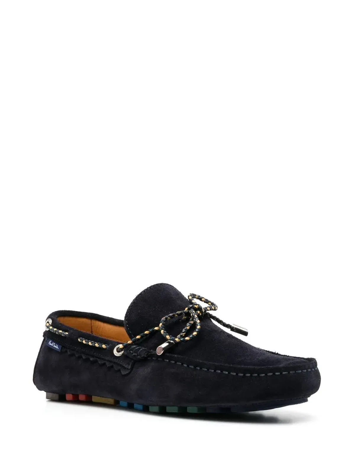 PS Paul Smith ロープディテール スエード ローファー - ブルー - 画像2