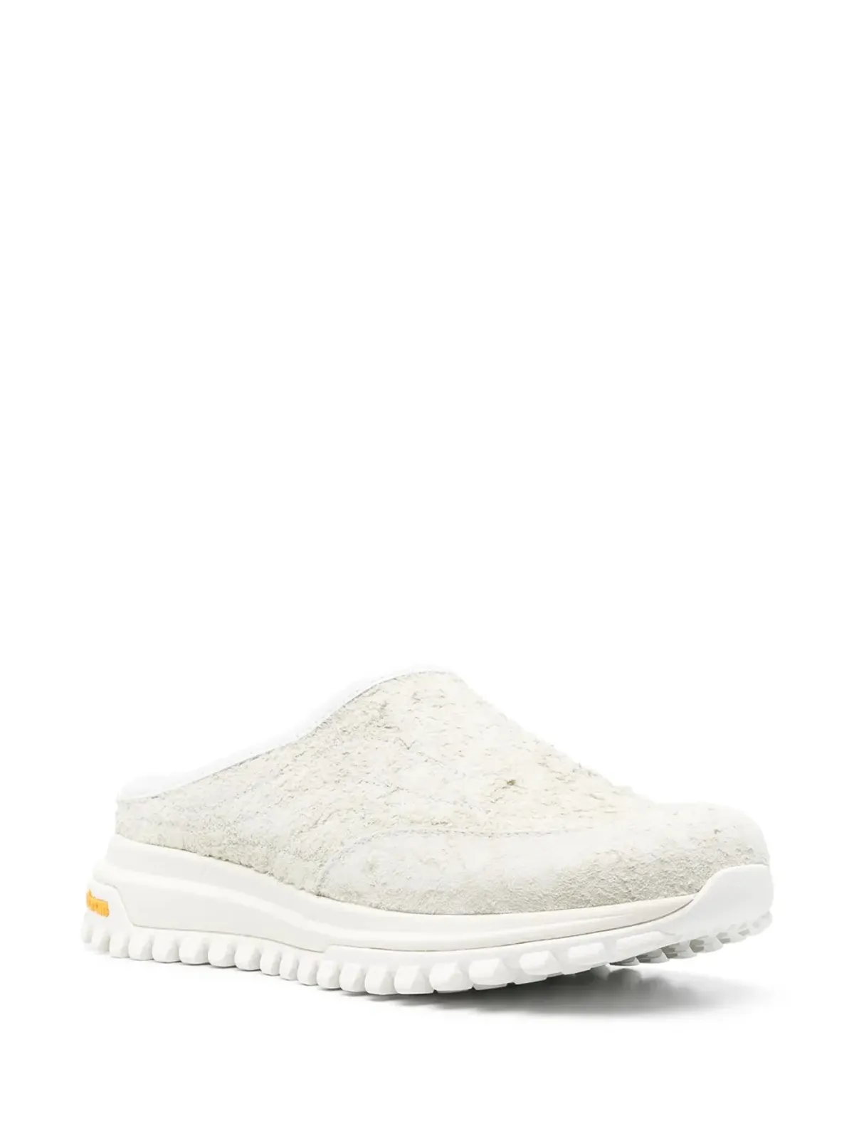 Diemme Maggiore crackled leather slides - 画像2