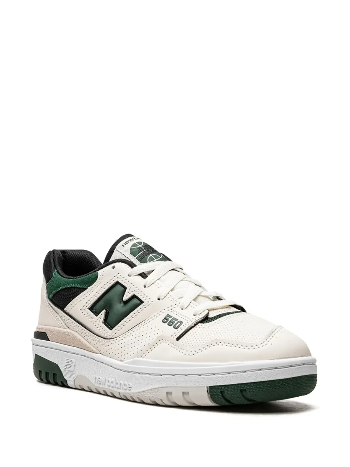 New Balance 550 Sea Salt Pine Green スニーカー - 画像2