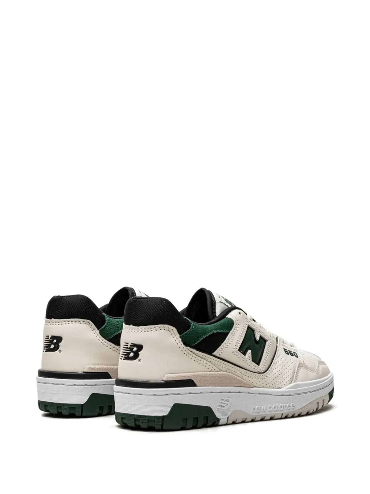 New Balance 550 Sea Salt Pine Green スニーカー - 画像3