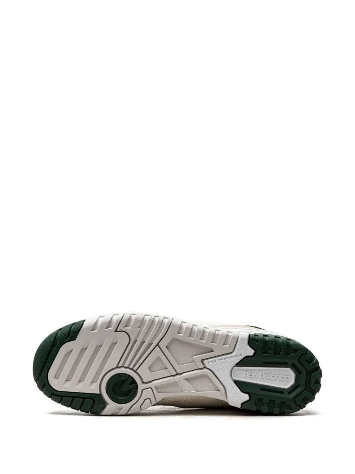 New Balance 550 Sea Salt Pine Green スニーカー - 画像4