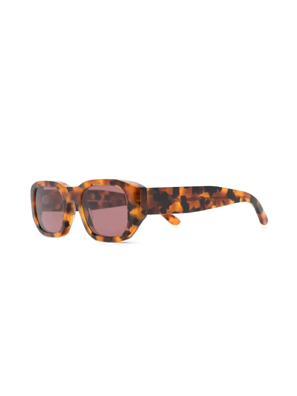 Thierry Lasry スクエアフレームサングラス - ブラウン - 画像2