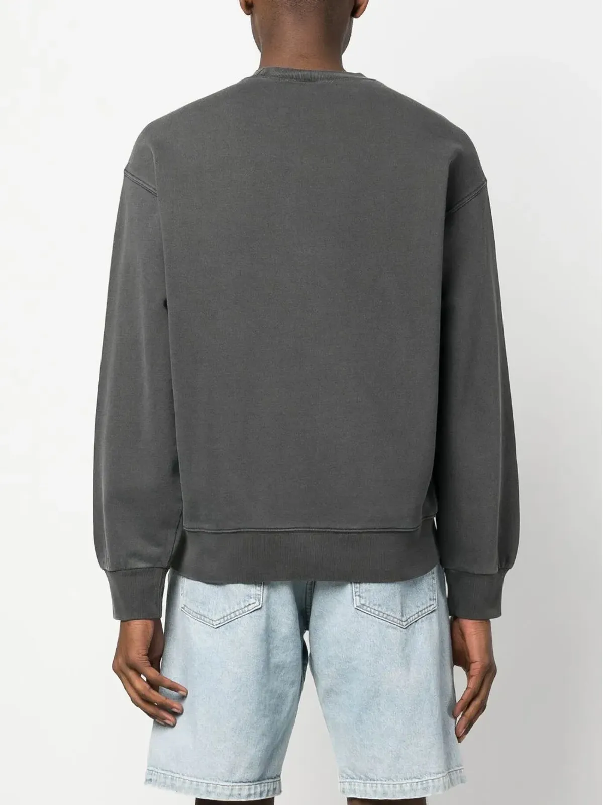Carhartt WIP ロゴパッチ付きコットン スウェットシャツ - 画像4