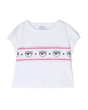 Chiara Ferragni Kids ロゴプリントTシャツ - サムネイル1