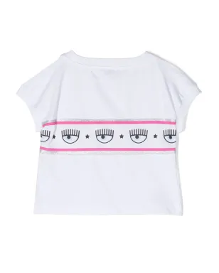 Chiara Ferragni Kids ロゴプリントTシャツ - サムネイル2