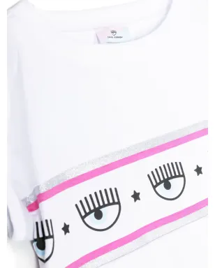 Chiara Ferragni Kids ロゴプリントTシャツ - サムネイル3