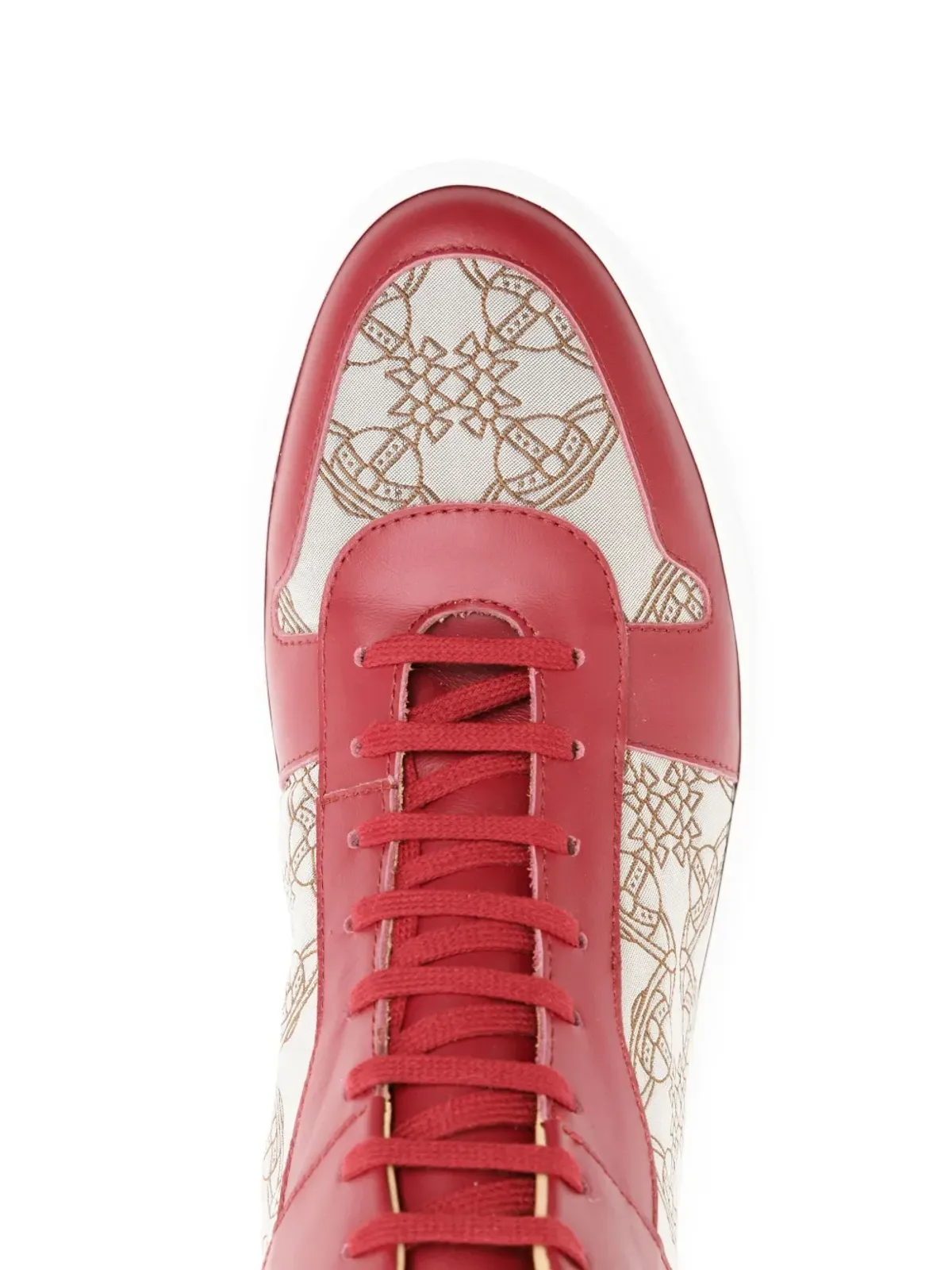 Vivienne Westwood Orbロゴ ハイカットスニーカー - 画像4