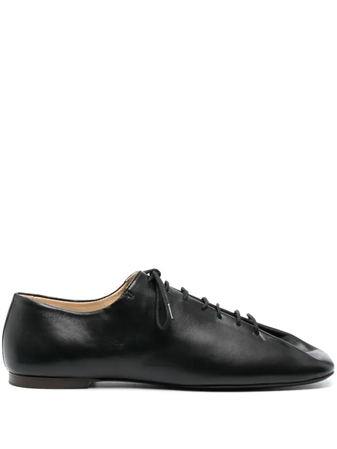 Lemaire LEMAIRE Souris square-toe brogues - Blackの商品画像