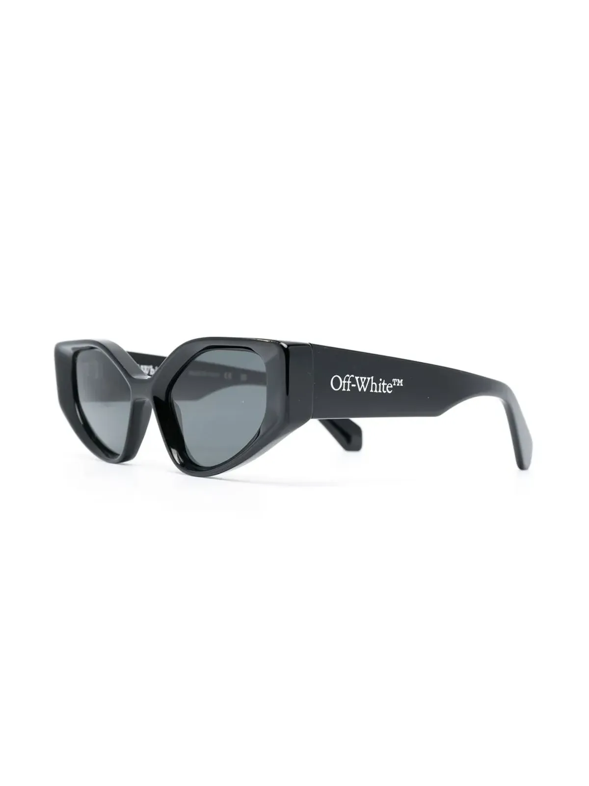 Off-White Eyewear スクエアフレーム ティントサングラス - 画像2