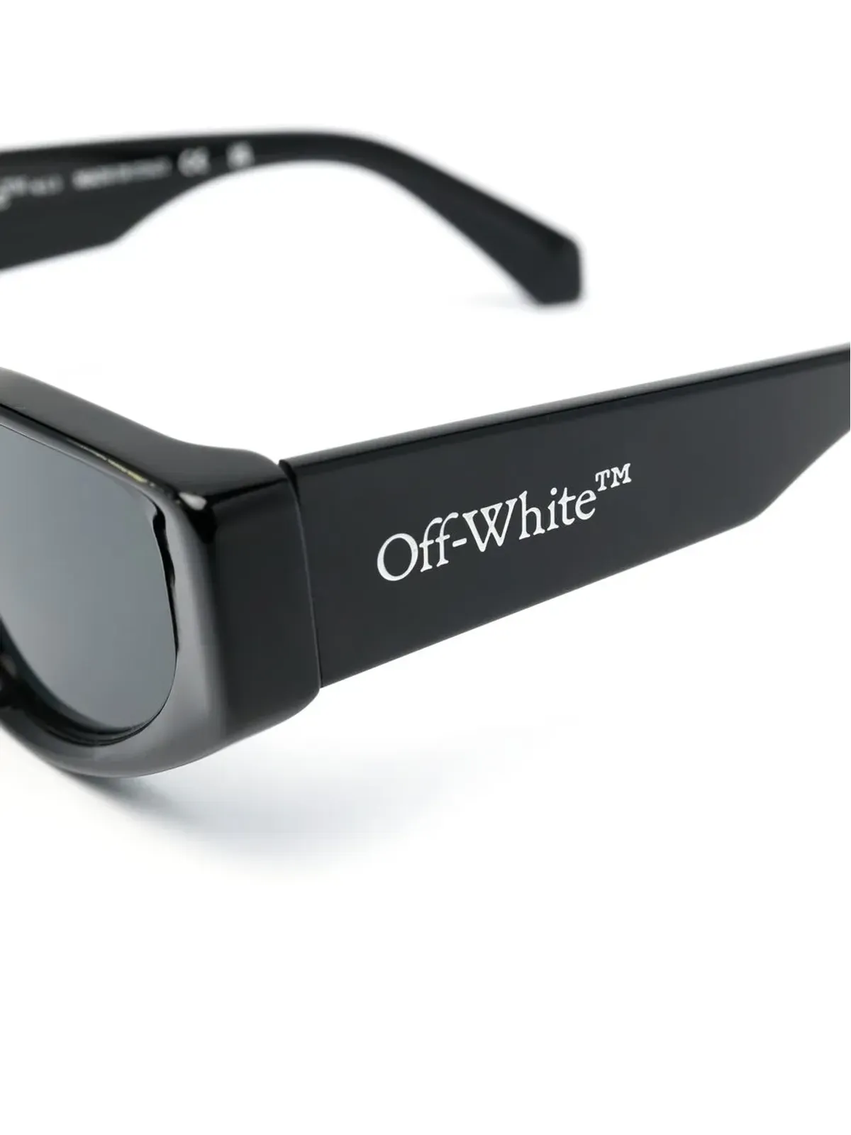 Off-White Eyewear スクエアフレーム ティントサングラス - 画像3