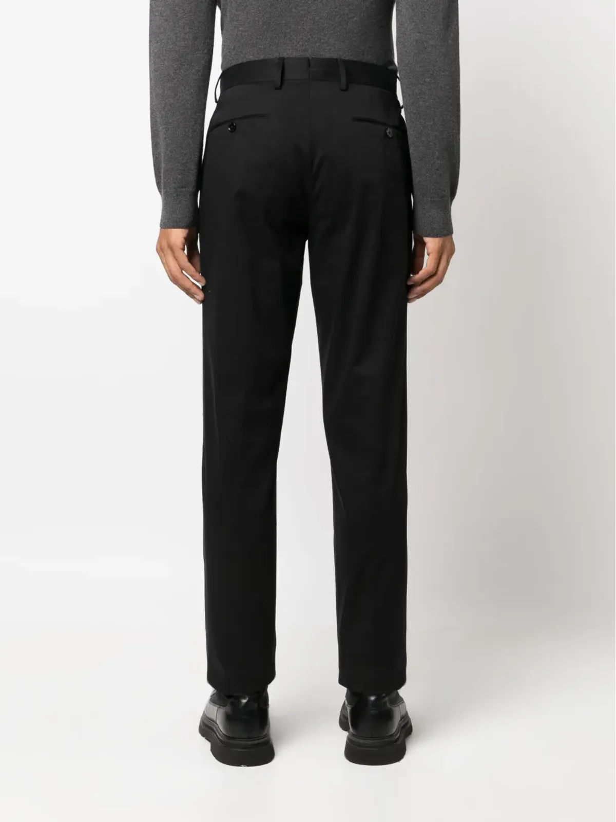 Zegna 4ポケットコットンチノパンツ - 画像4