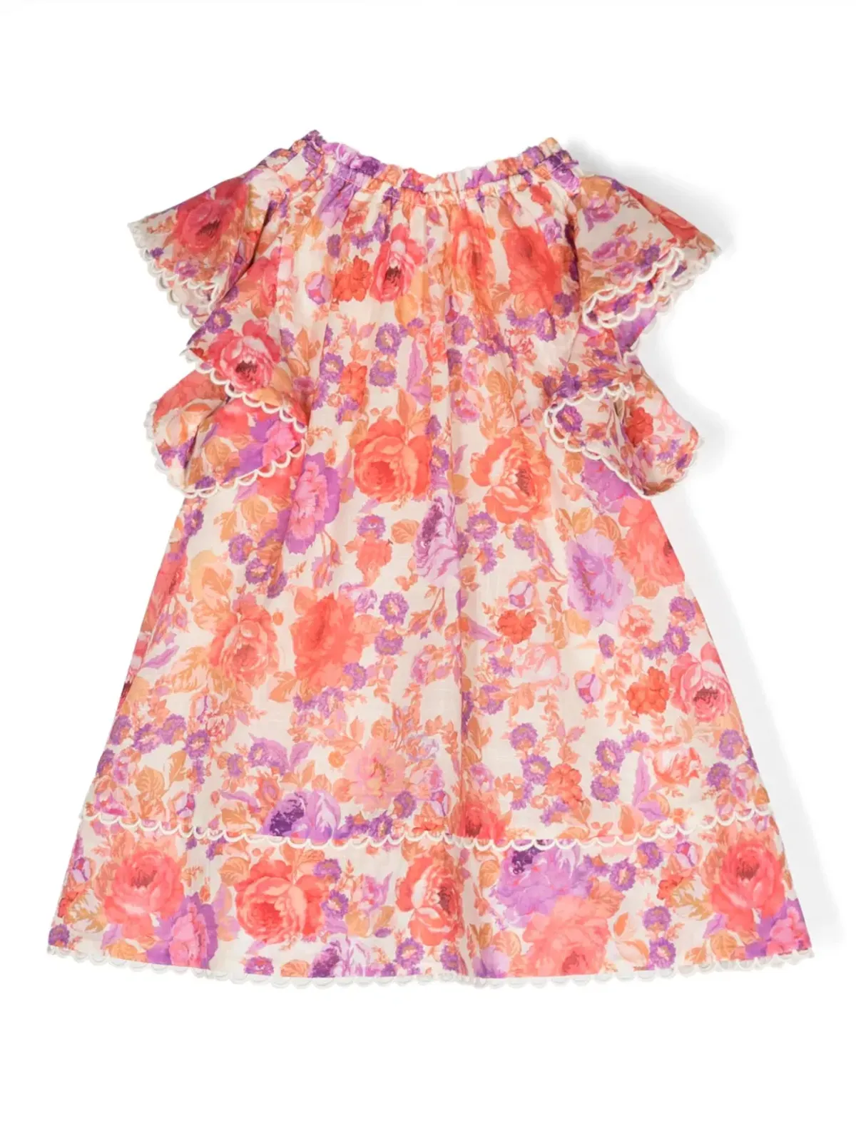 ZIMMERMANN Kids レイ フローラルプリントドレス - 画像2