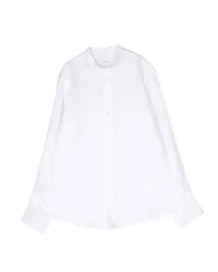 Paolo Pecora Kids ノーカラー長袖シャツ - サムネイル1