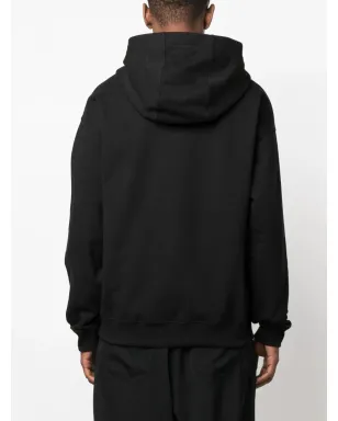 Versace ロゴプリントコットンフーディ - サムネイル4