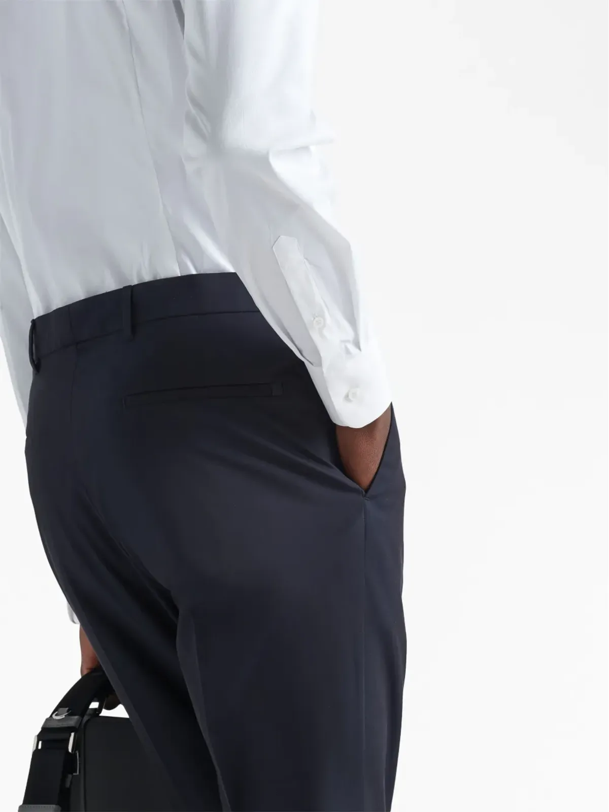 Prada コットン テーラードパンツ - 画像5