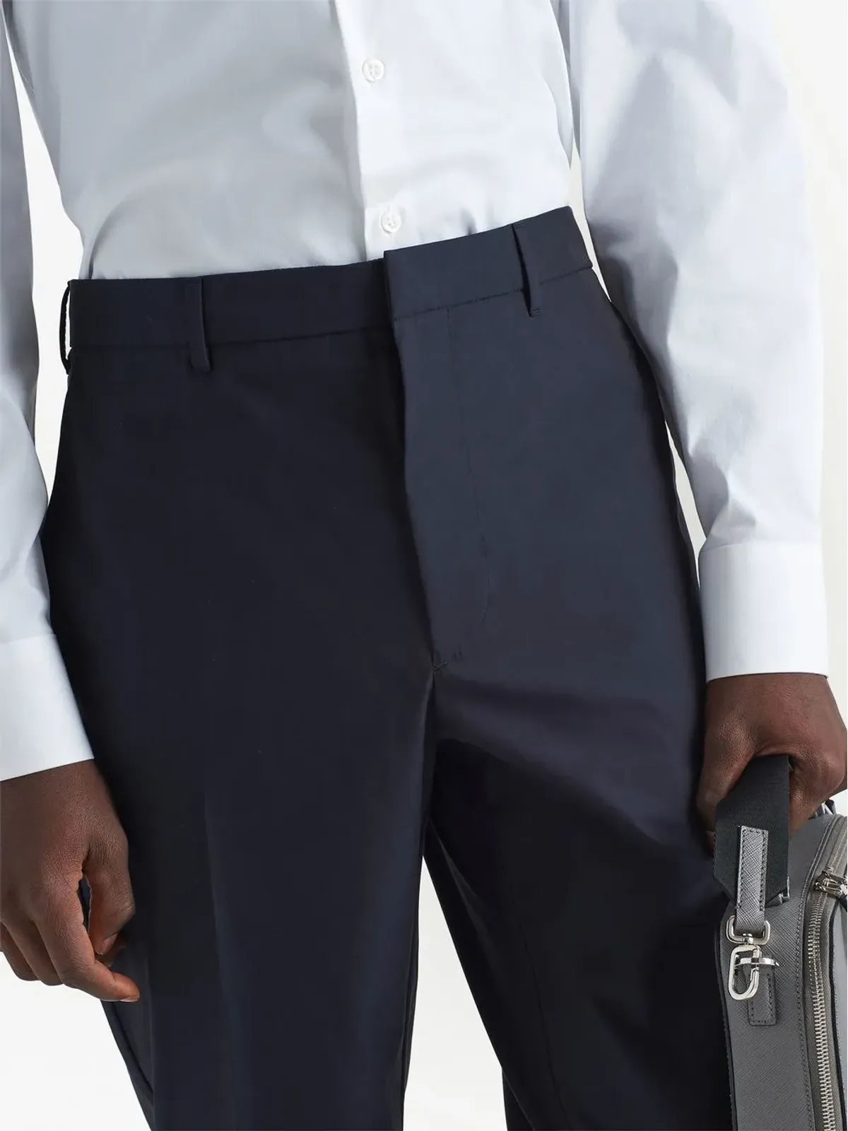 Prada コットン テーラードパンツ - 画像4