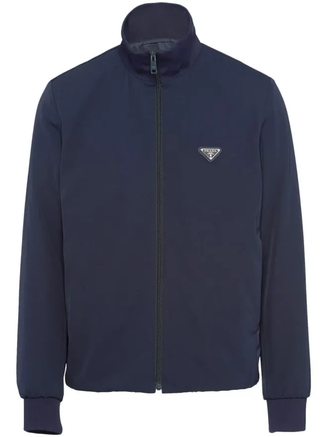 Prada Prada トライアングルロゴ ジップアップジャケットの商品画像