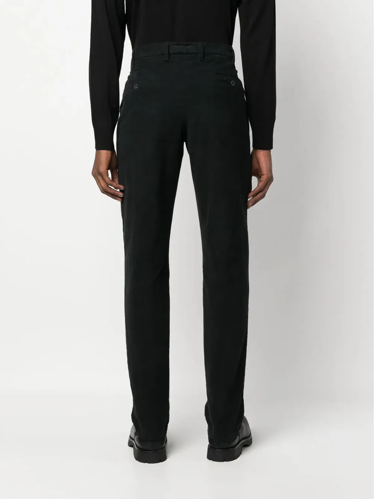 Lardini コーデュロイ ストレートレッグパンツ - 画像4