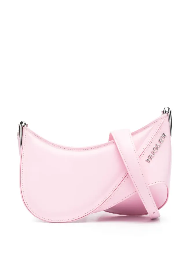 Mugler Mugler スパイラルカーブ エンボス クロスボディバッグの商品画像
