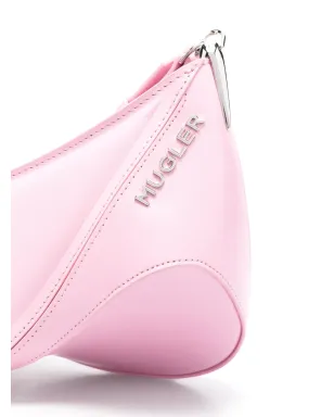 Mugler スパイラルカーブ エンボス クロスボディバッグ - サムネイル4