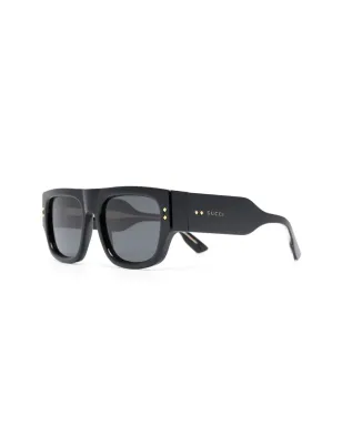 Gucci Eyewear スタッドスクエアフレーム サングラス - サムネイル2