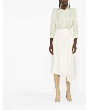 Jil Sander 花柄プリント長袖シャツ - グリーン - サムネイル2