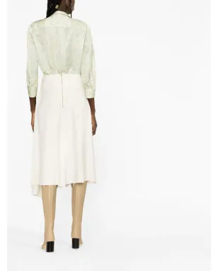 Jil Sander 花柄プリント長袖シャツ - グリーン - サムネイル4