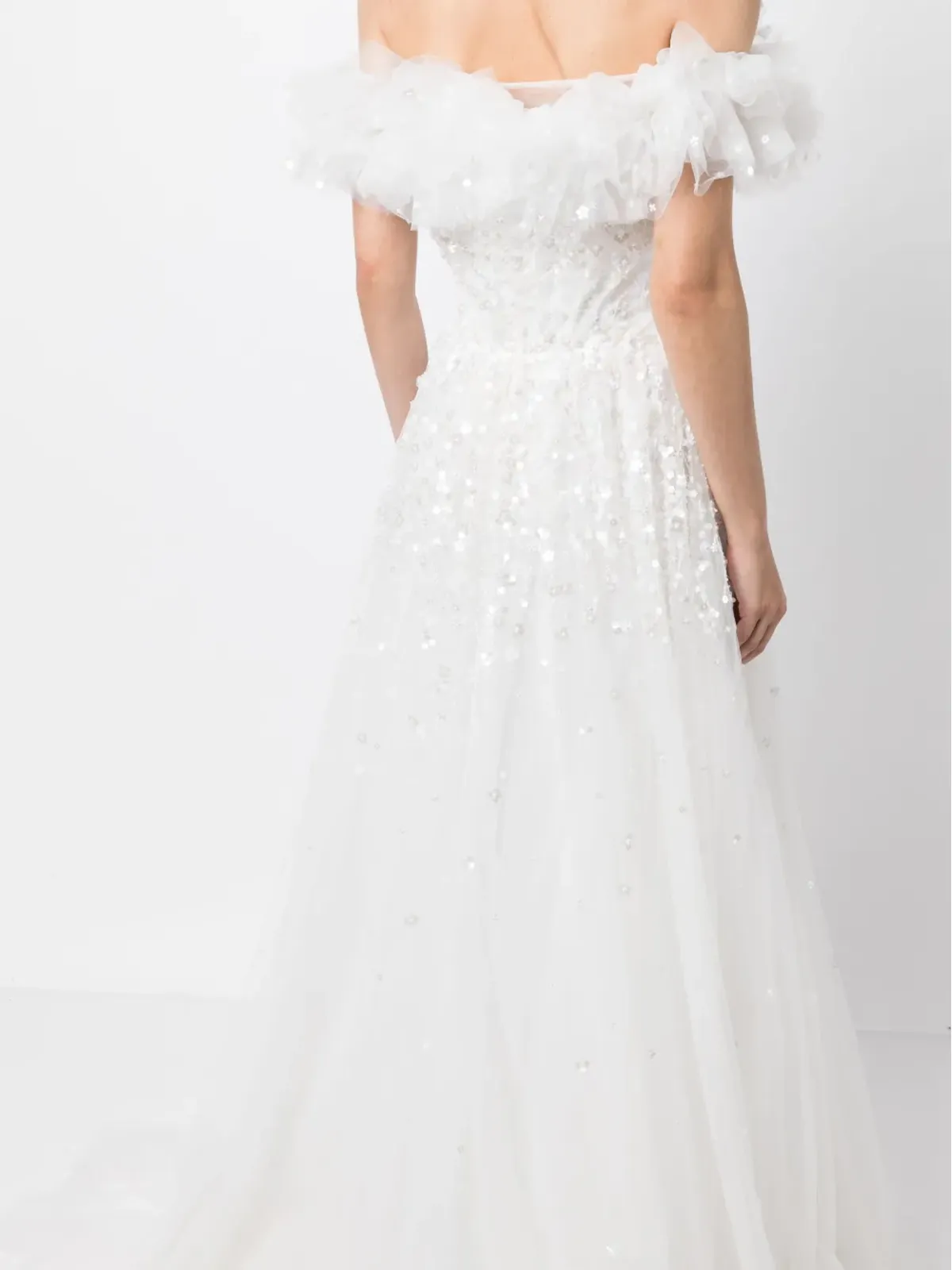 Jenny Packham Angel Eyes フレアマキシドレス - 画像5