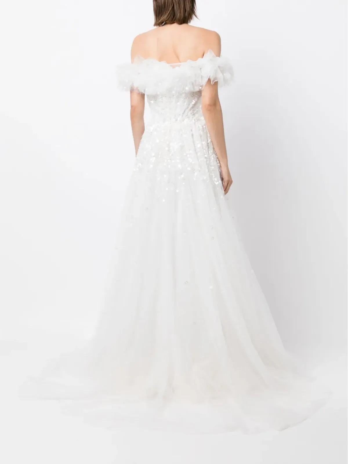 Jenny Packham Angel Eyes フレアマキシドレス - 画像4