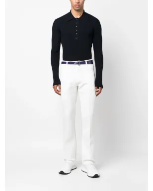 Courrèges ブーツカット ツイル テーラードパンツ - サムネイル2