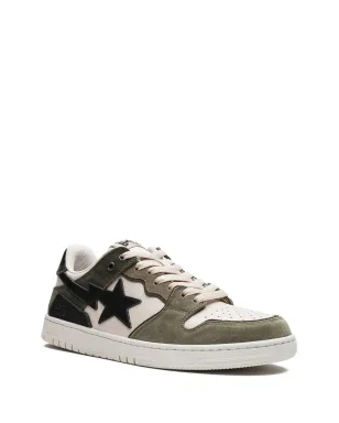 A BATHING APE® Sk8 Sta #4 M1 オリーブドラブ スニーカー - サムネイル2