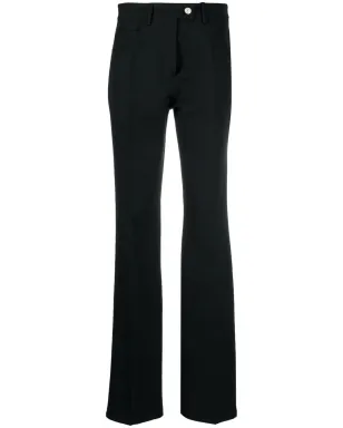 Courrèges ローライズ ブーツカットパンツ - ブラック - サムネイル1