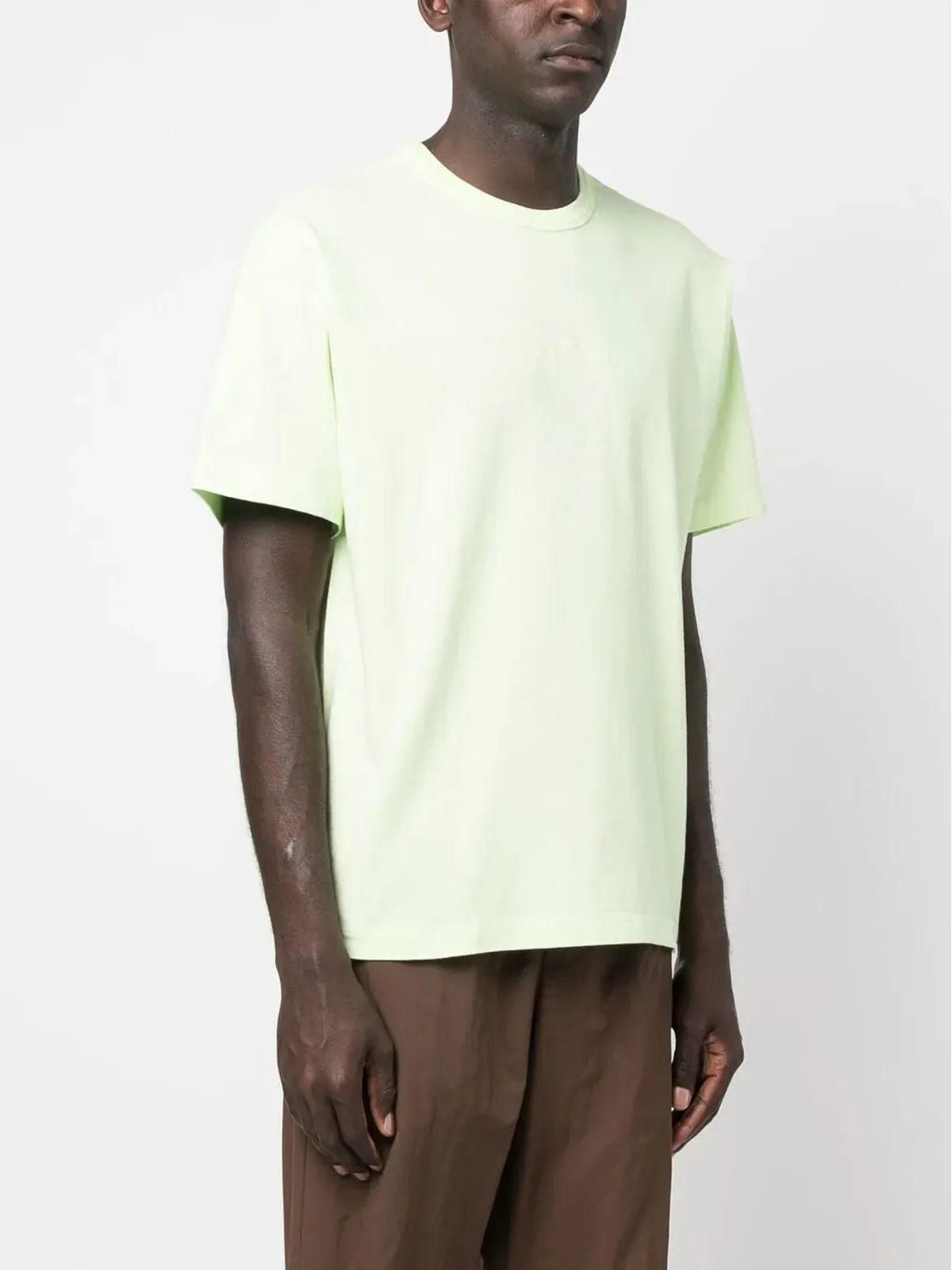 Stone Island 刺繍ロゴディテールTシャツ - 画像3