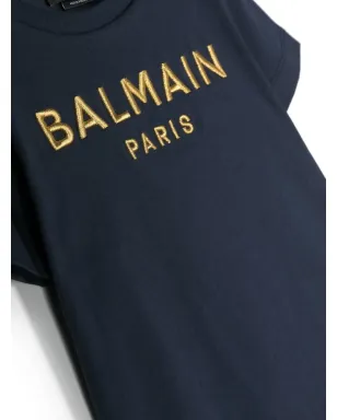 Balmain Kids 刺繍ロゴ入りTシャツ - サムネイル3
