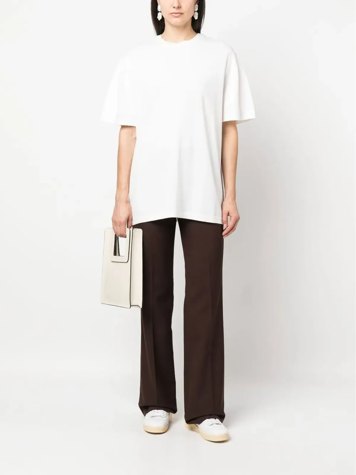 extreme cashmere コットンカシミヤ混紡 Tシャツ - 画像2