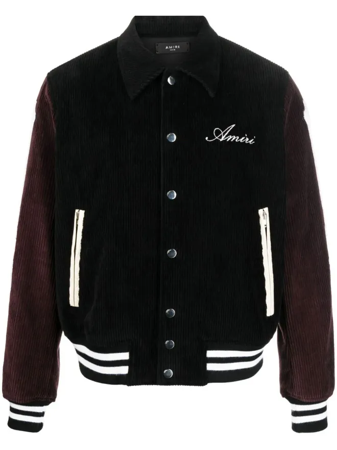 AMIRI AMIRI パネルドコーデュロイ バーシティジャケットの商品画像