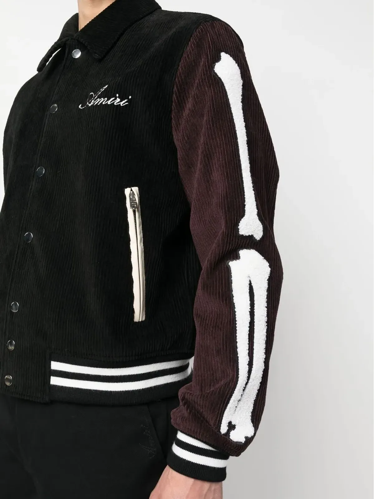AMIRI パネルドコーデュロイ バーシティジャケット - 画像5