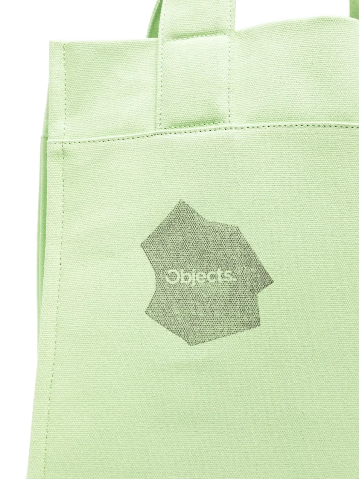 OBJECTS IV LIFE ロゴプリント コットントートバッグ - 画像4
