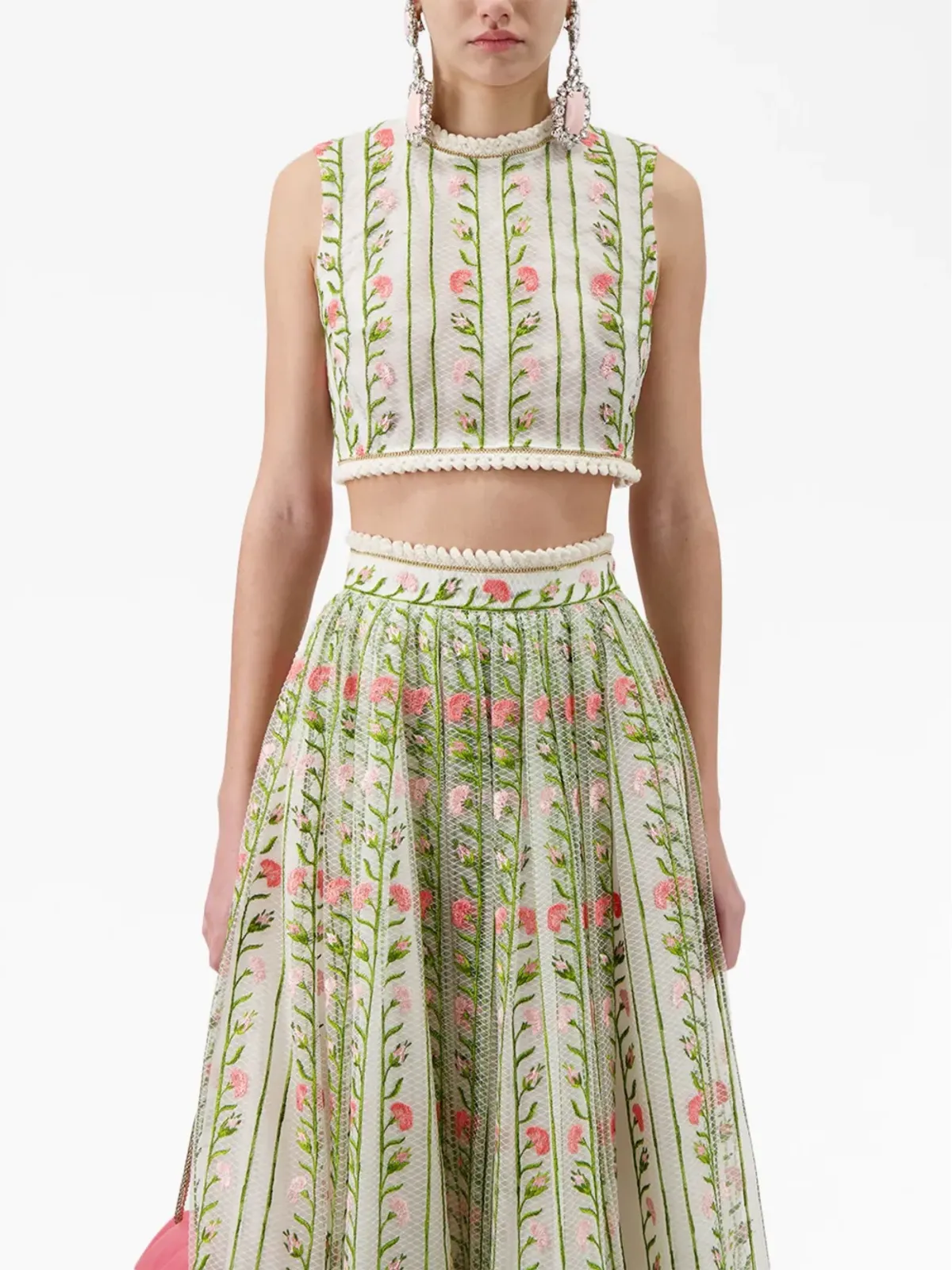 Giambattista Valli 花柄刺繍トップス - 画像5