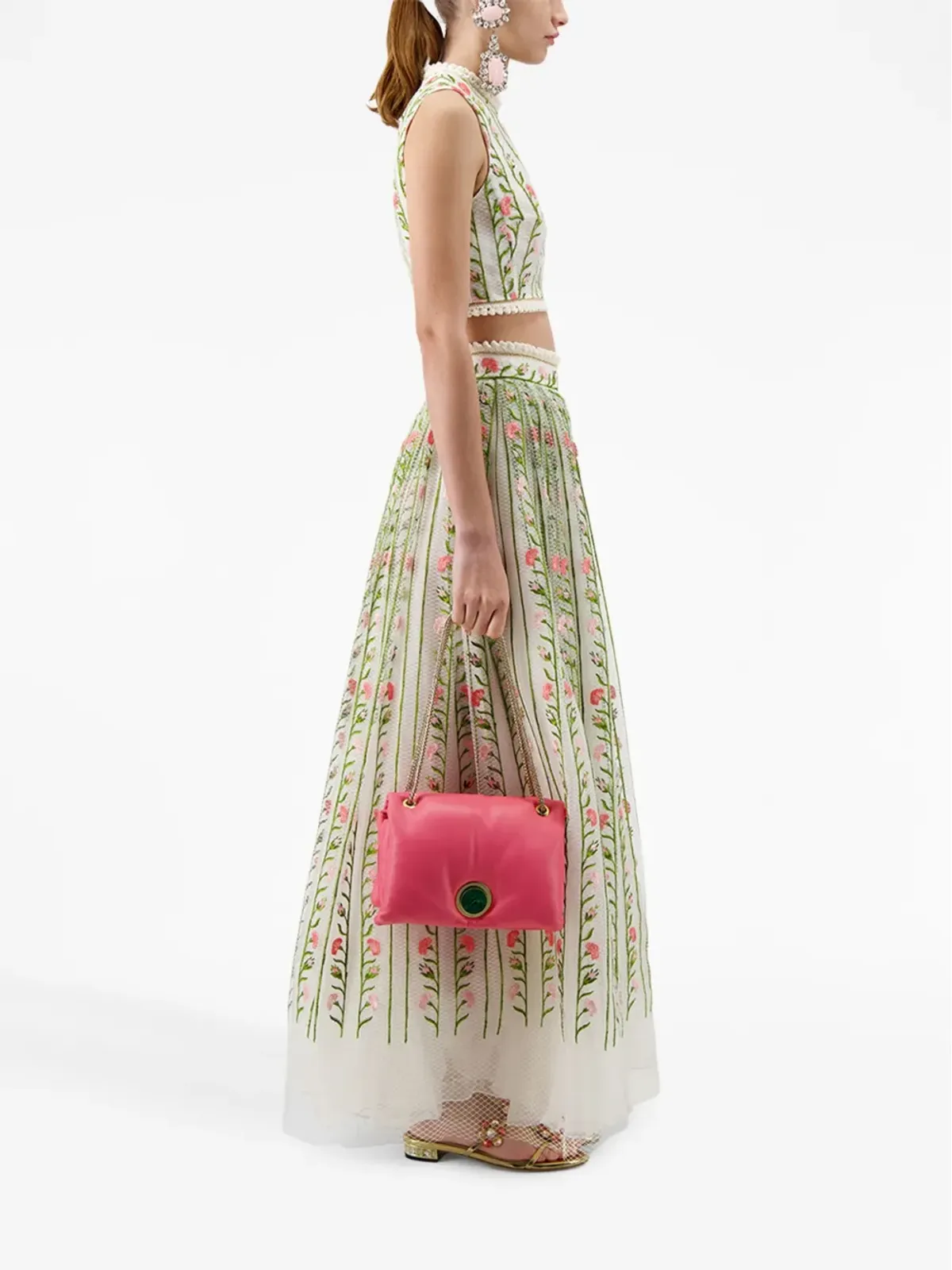 Giambattista Valli 花柄刺繍トップス - 画像3