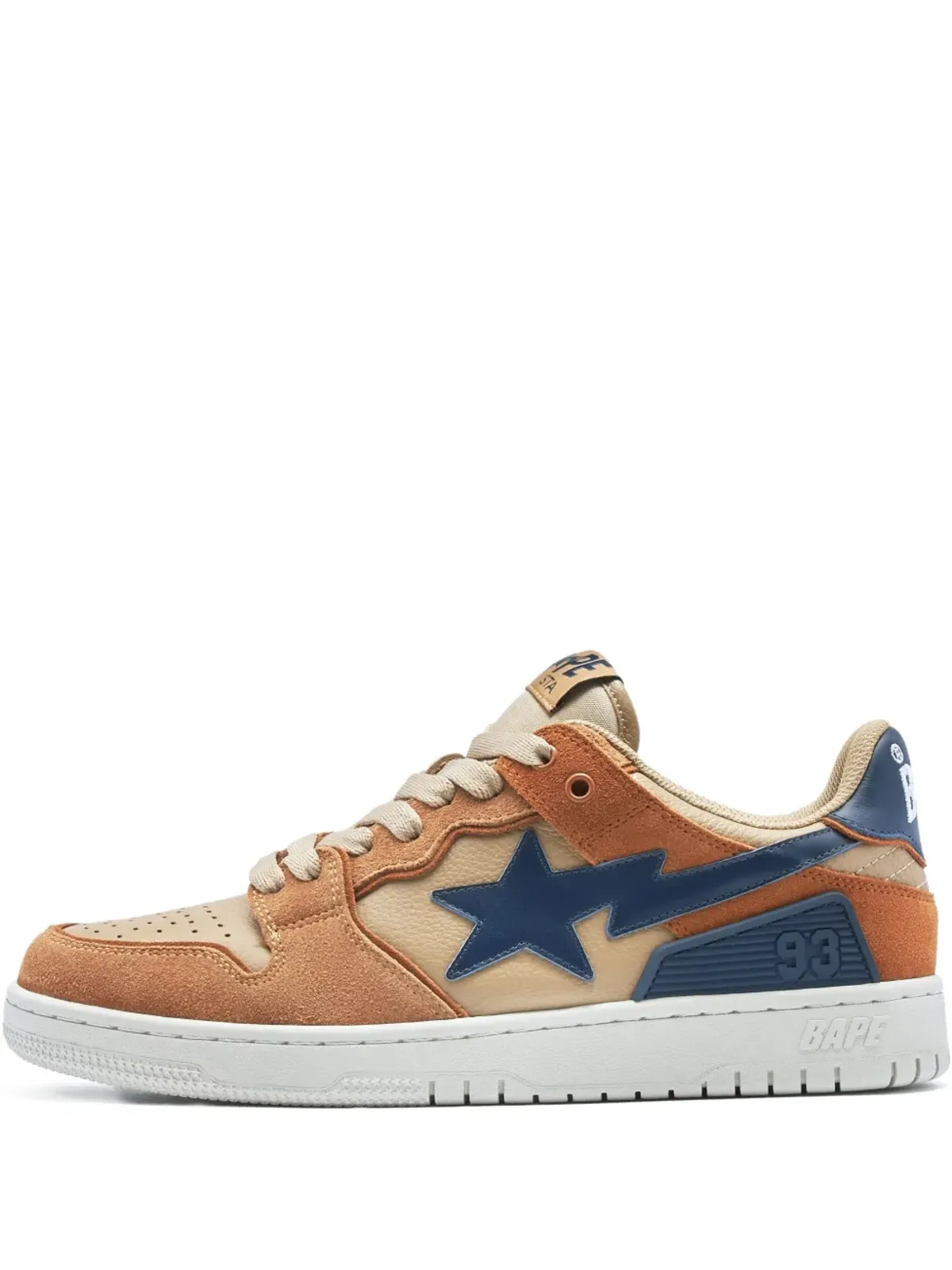 A BATHING APE® Sk8 STA #4 M1 スニーカー - 画像1