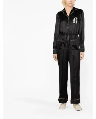 Gucci 刺繍ロゴジャンプスーツ - サムネイル2