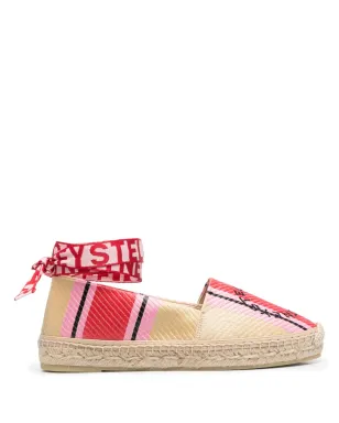 Stella McCartney 刺繍ロゴ入りフラットエスパドリーユ - サムネイル1