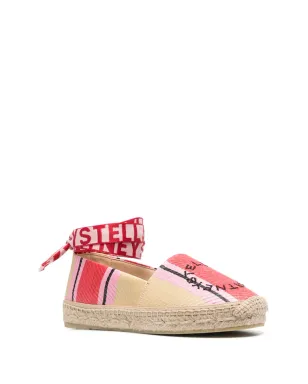 Stella McCartney 刺繍ロゴ入りフラットエスパドリーユ - サムネイル2