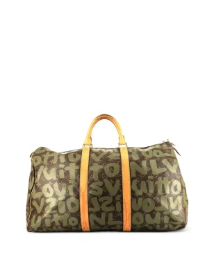 Louis Vuitton ビンテージ 2001 Keepall Editions Limitées トラベルバッグ - ブラウン - サムネイル2